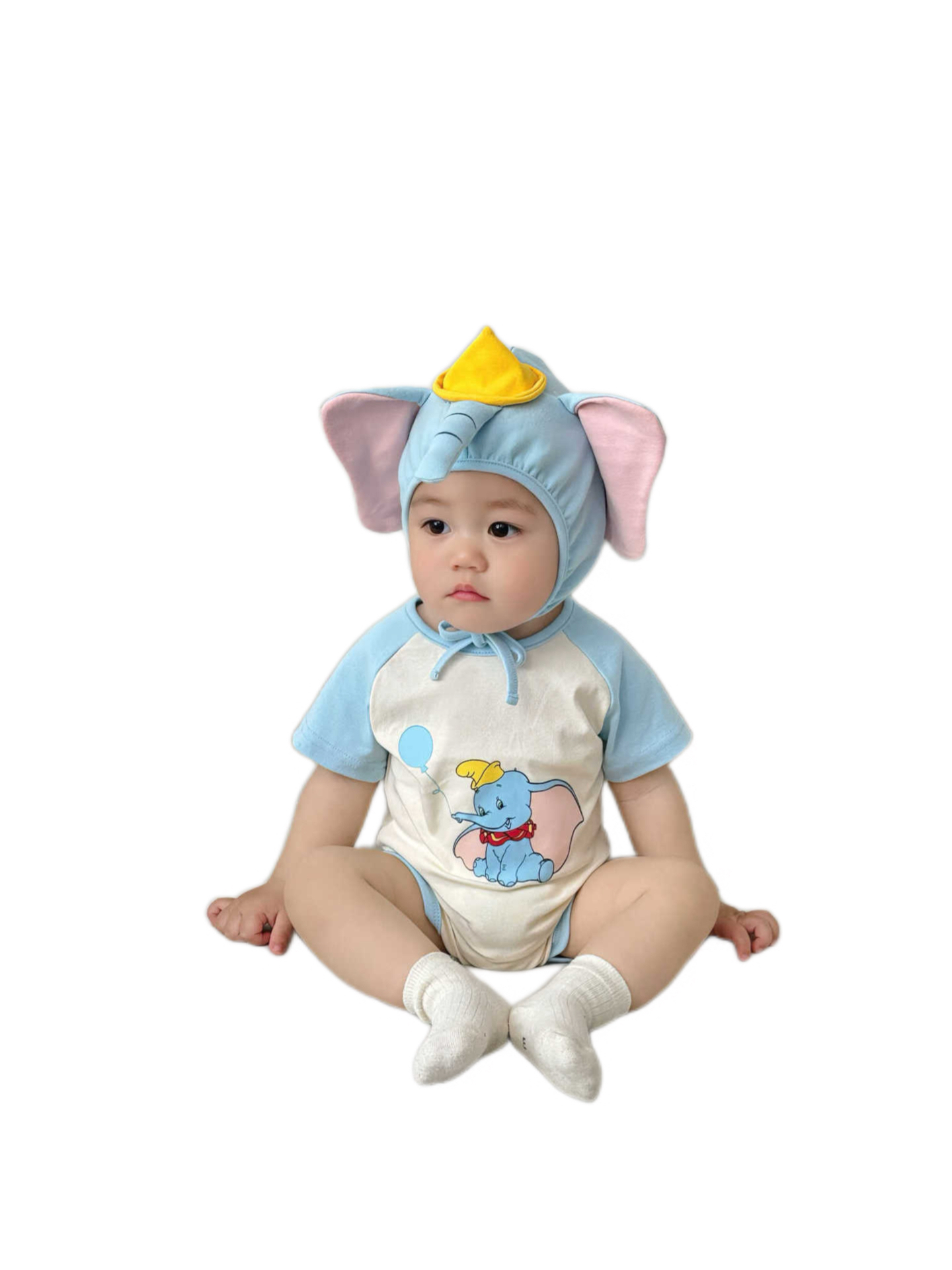 Baby Clothing Elephant - Onesie Bayi Gambar Gajah 3D dengan