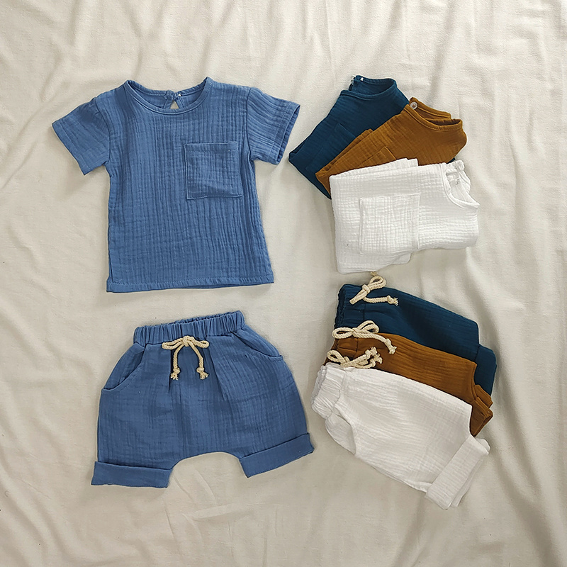 Baby Clothing Organic - Setelan baju katun organik bayi, atasan