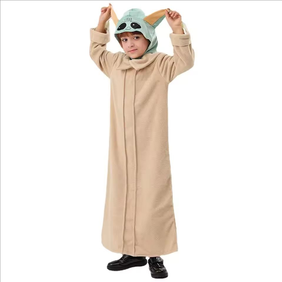 Baby Yoda Clothing - Kostum Topi Bayi Yoda Cosplay Alien