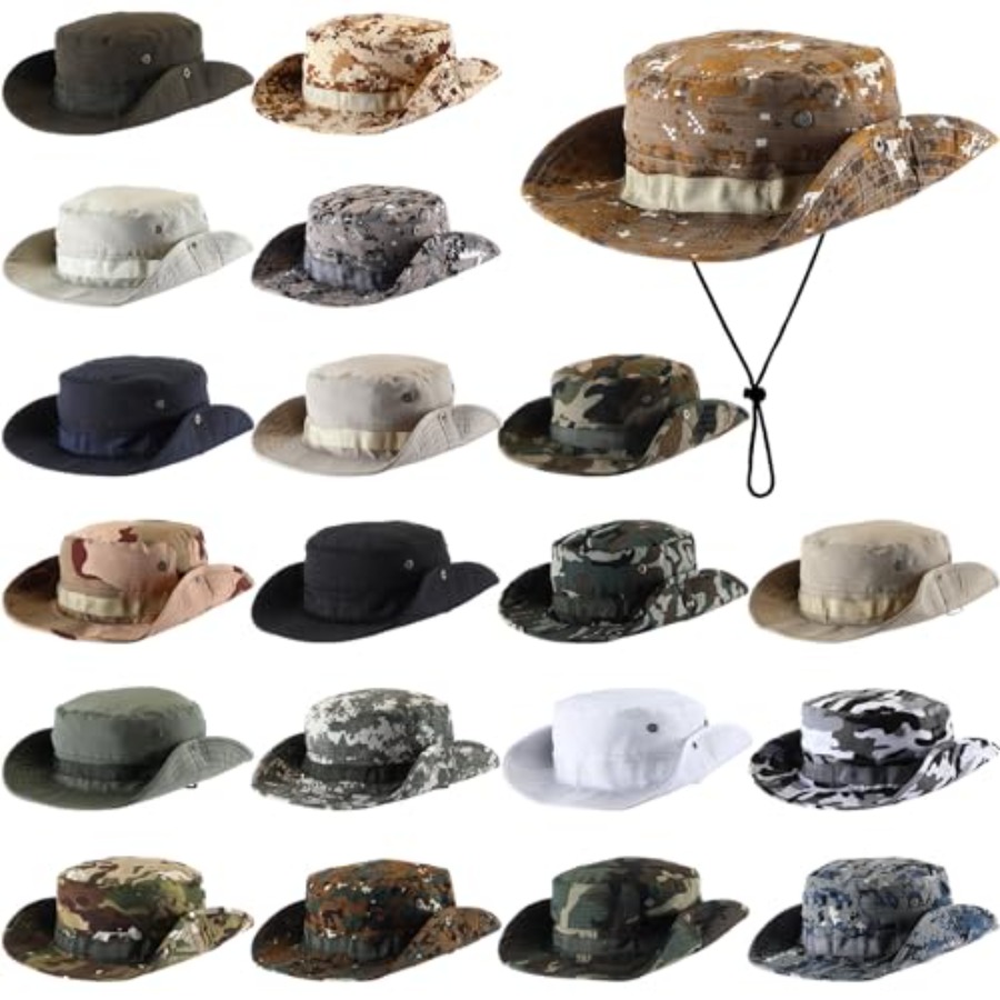 Sun Hat Wide Brim - Topi matahari outdoor untuk hiking dan