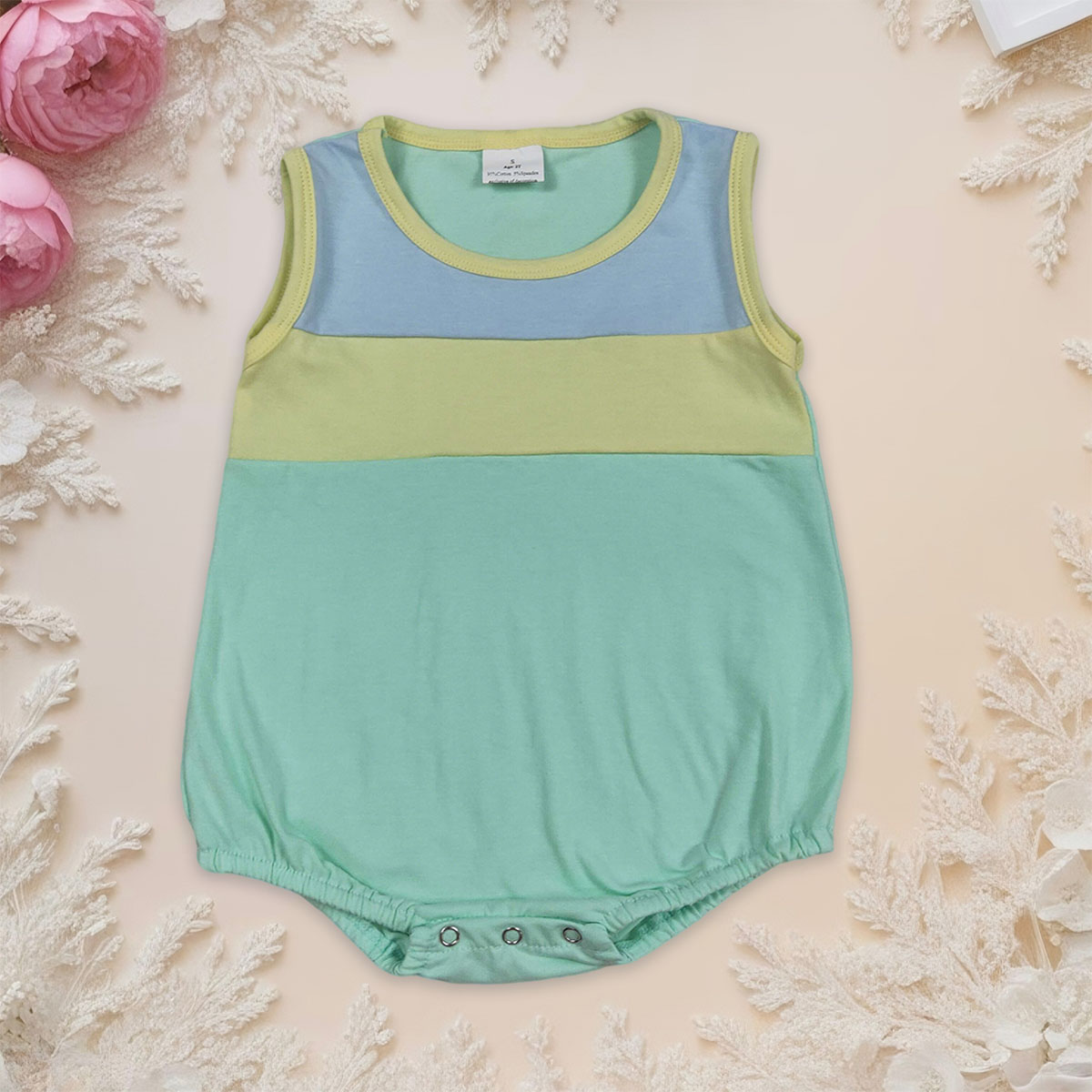 Baby Clothing Yellow - Romper Bayi Laki-laki Baru Lahir Tanpa