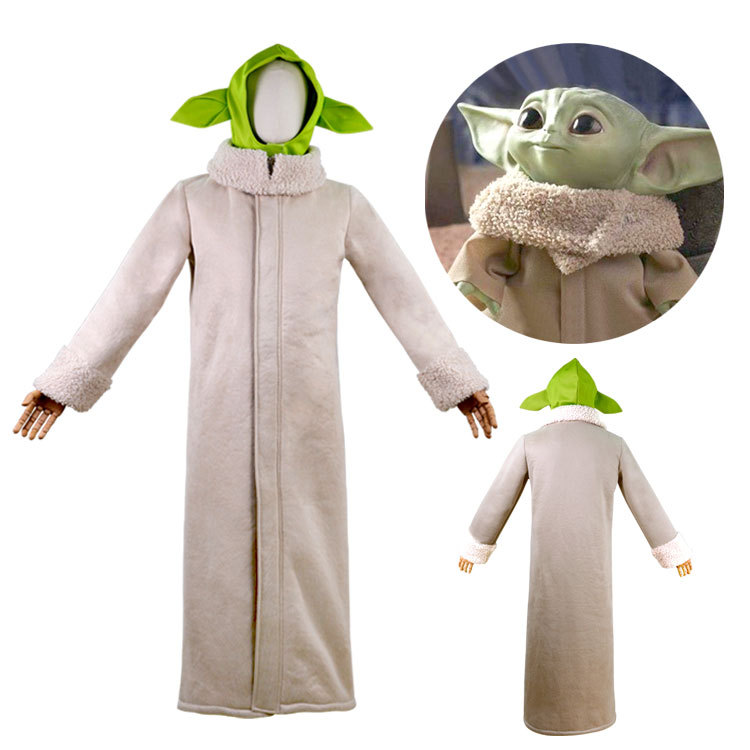 Baby Yoda Clothing - Kostum Cosplay Bayi Yoda Mandalorian untuk