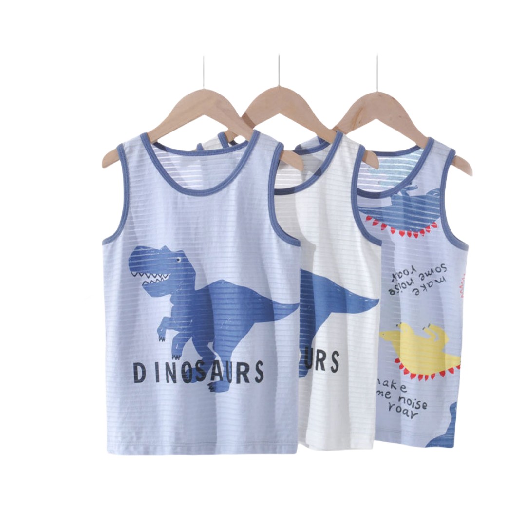 Baby Clothing Elephant - Kemeja pakaian dalam katun anak laki-laki