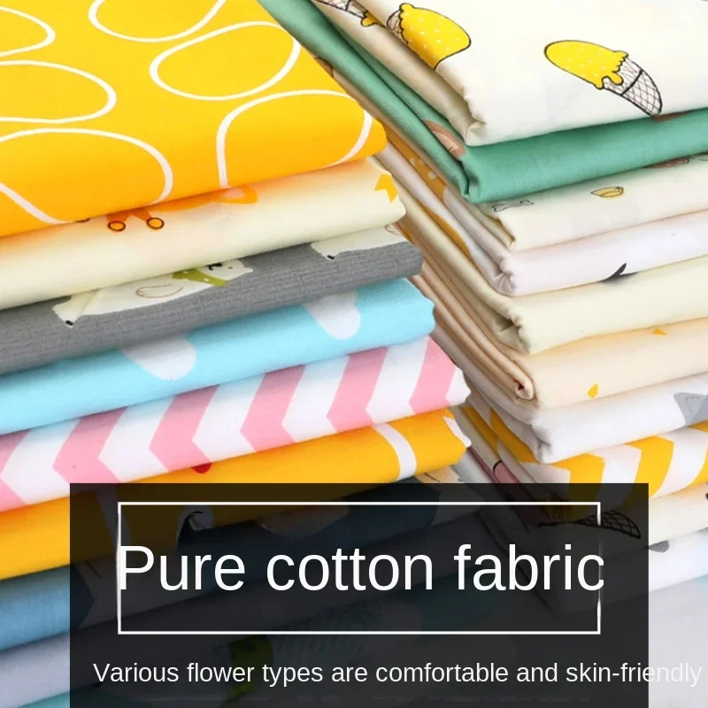 Baby Clothing Organic - Kain Cetak Katun Murni Seprai Bayi
