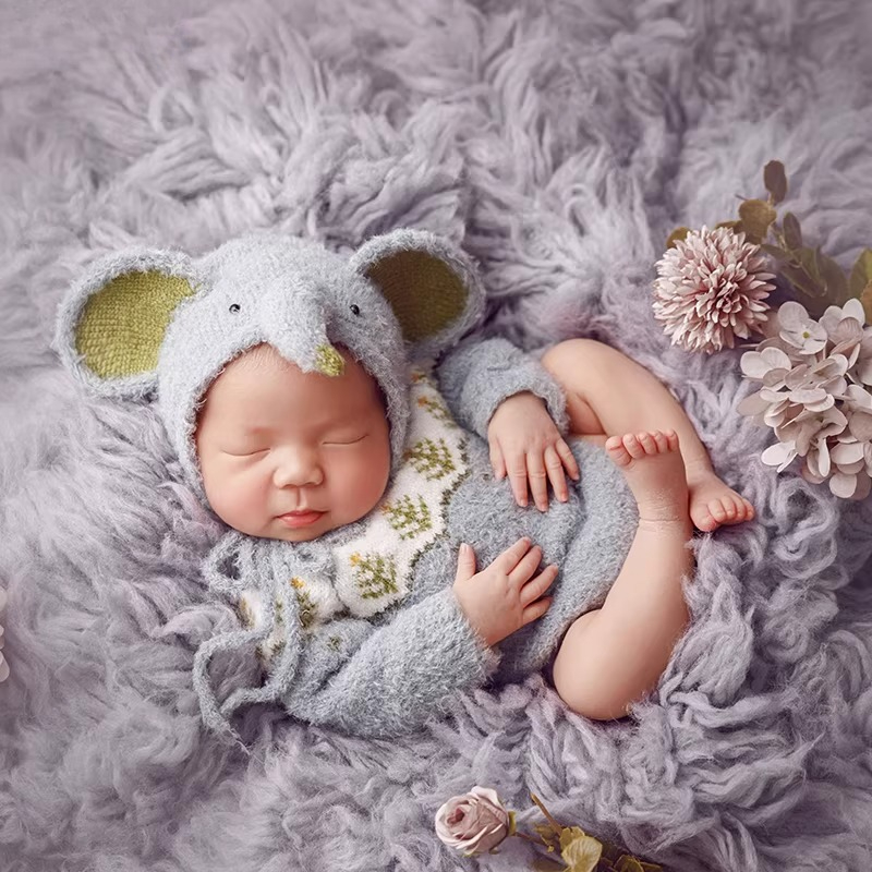 Baby Clothing Elephant - Alat Peraga Fotografi Bayi Baru Lahir