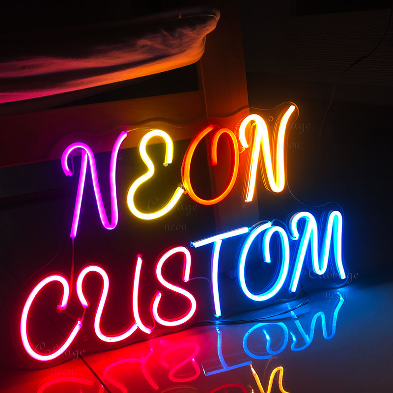 Baby Clothing Name - Lampu LED tanda Neon kustom, dekorasi