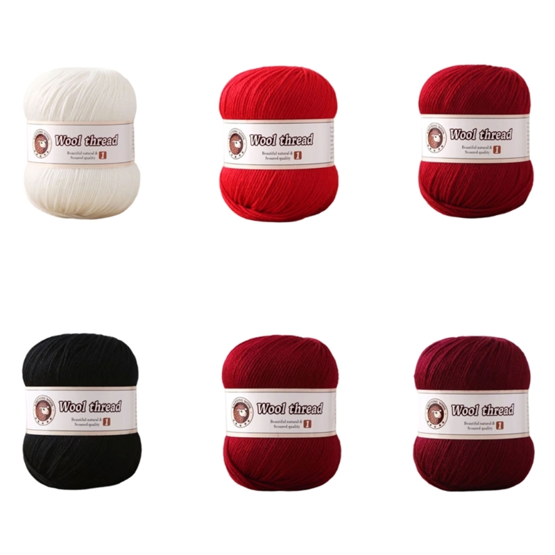 Baby Clothing Yarn - QX2E Benang Campuran Akrilik Warna-warni Benang
