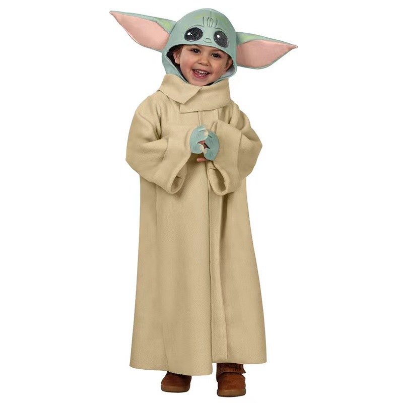 Baby Yoda Clothing - Kostum Topi Bayi Yoda Cosplay Alien