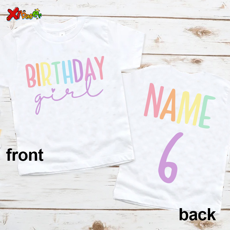 Baby Clothing Name - Ulang Tahun Gadis T Shirt pakaian