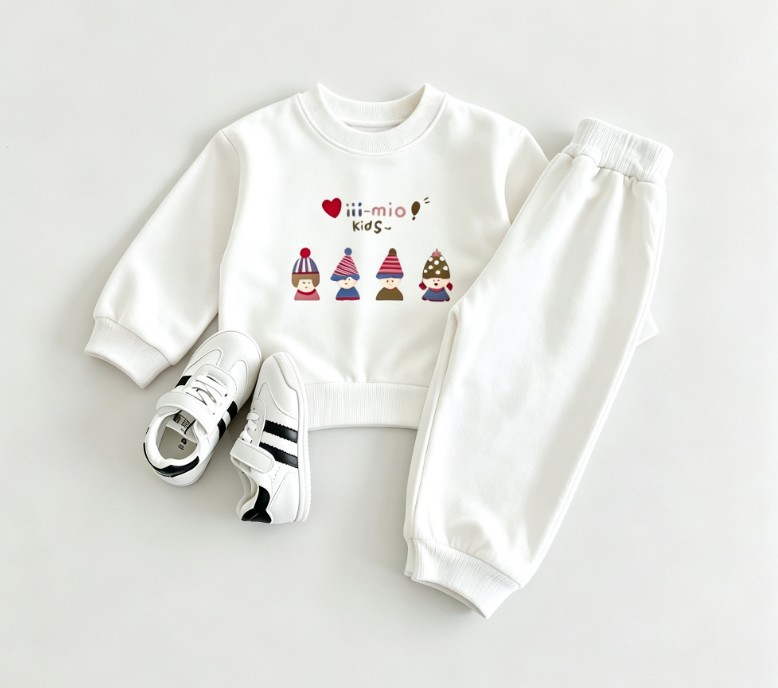 Baby Clothing Neutral - Setelan Pakaian Santai Lucu untuk Balita,