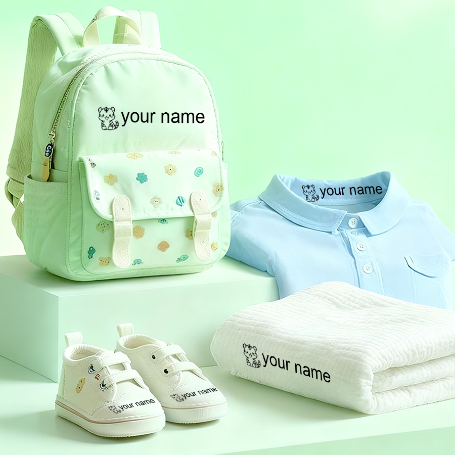 Stempel Nama Anak Custom - Ste - Baby Clothing Name ulasan dan harga