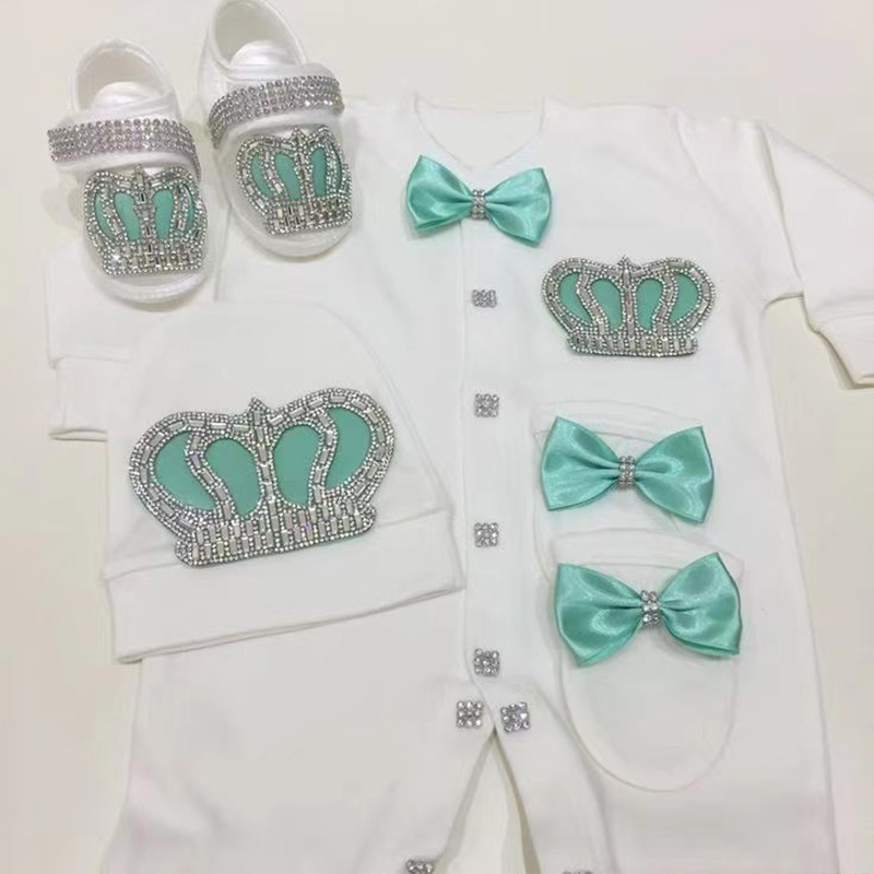 4pcs Baju Romper Selamat Datan - Baby Clothing Name ulasan dan harga