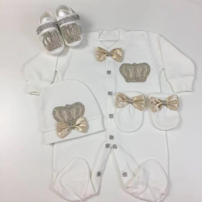 4pcs Baju Romper Selamat Datan - Baby Clothing Name ulasan dan harga