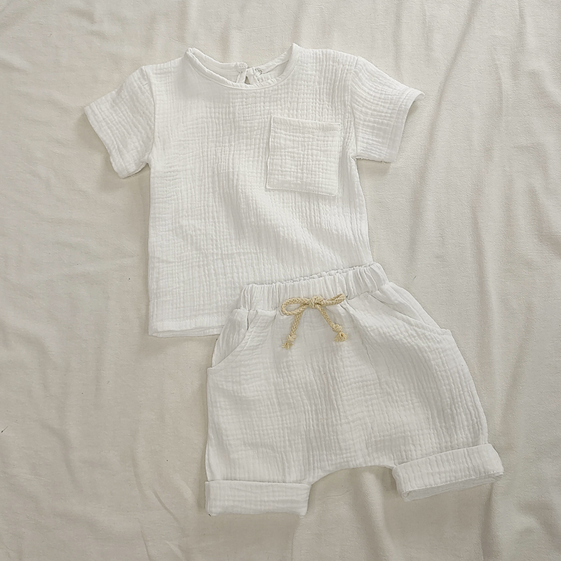Setelan baju katun organik bay - Baby Clothing Organic ulasan dan harga
