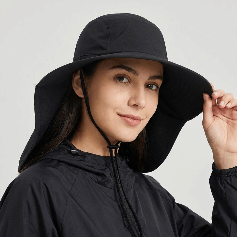 Topi Matahari Luar Ruangan Ber - Sun Hat Wide Brim ulasan dan harga