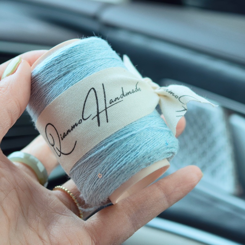 Benang Alpaca, Raccoon, Bunga  - Baby Clothing Yarn ulasan dan harga