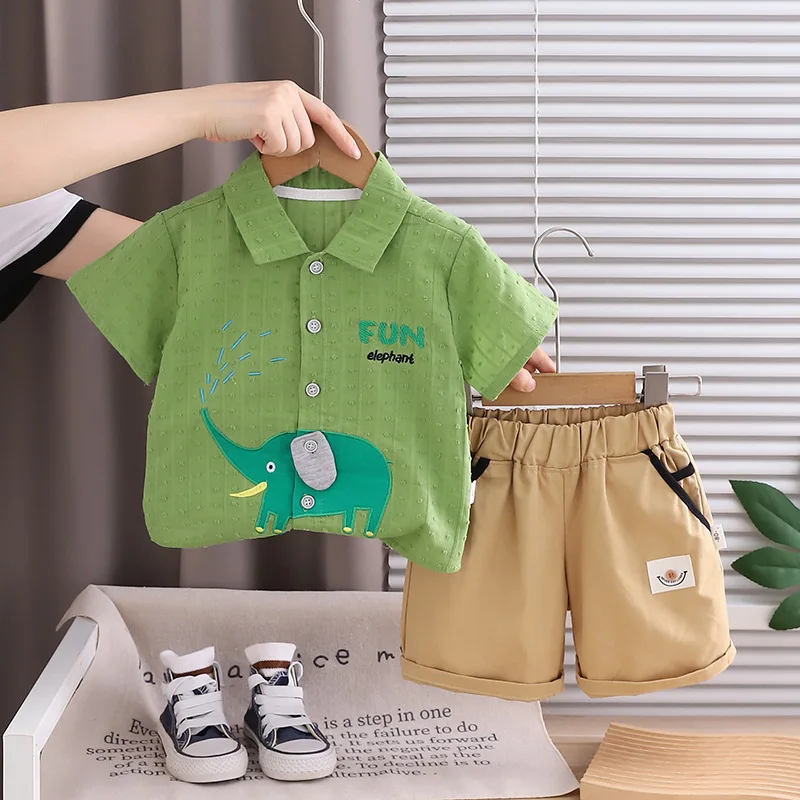 Setelan Pakaian Bayi Laki-laki - Baby Clothing Elephant ulasan dan harga