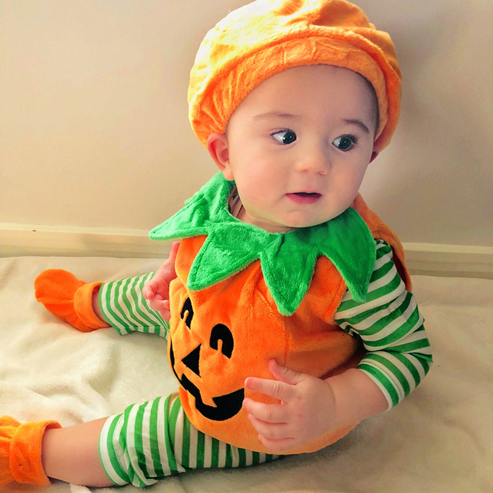 Kostum labu Halloween anak-ana - Baby Clothing Gift Set ulasan dan harga