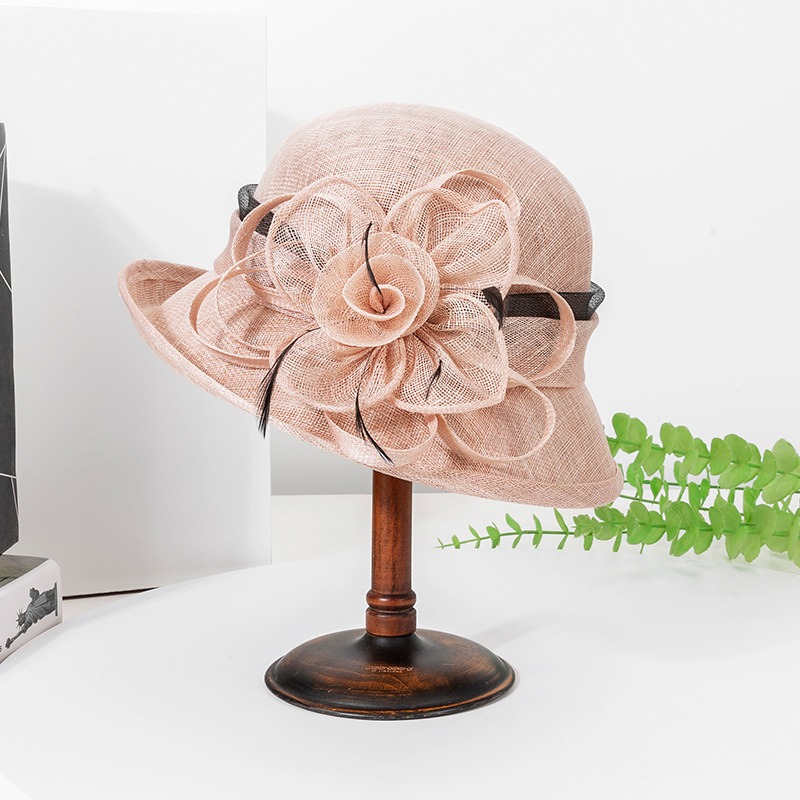 Topi Organza Trendy dengan Rum - Sun Hat Wide Brim ulasan dan harga