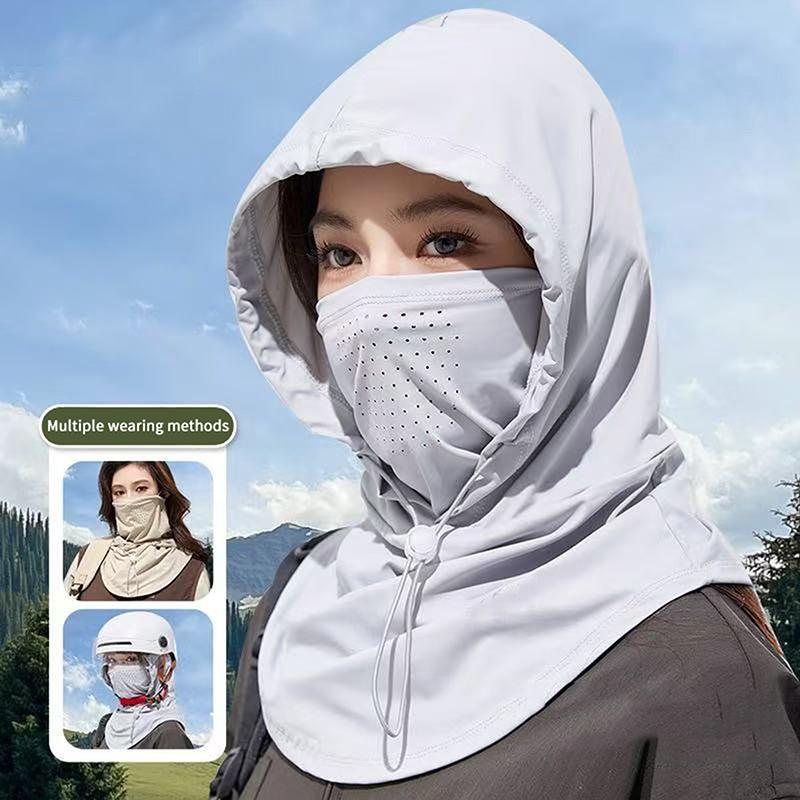 Topi Matahari Sutra Es Wanita, - Sun Hat Wide Brim ulasan dan harga