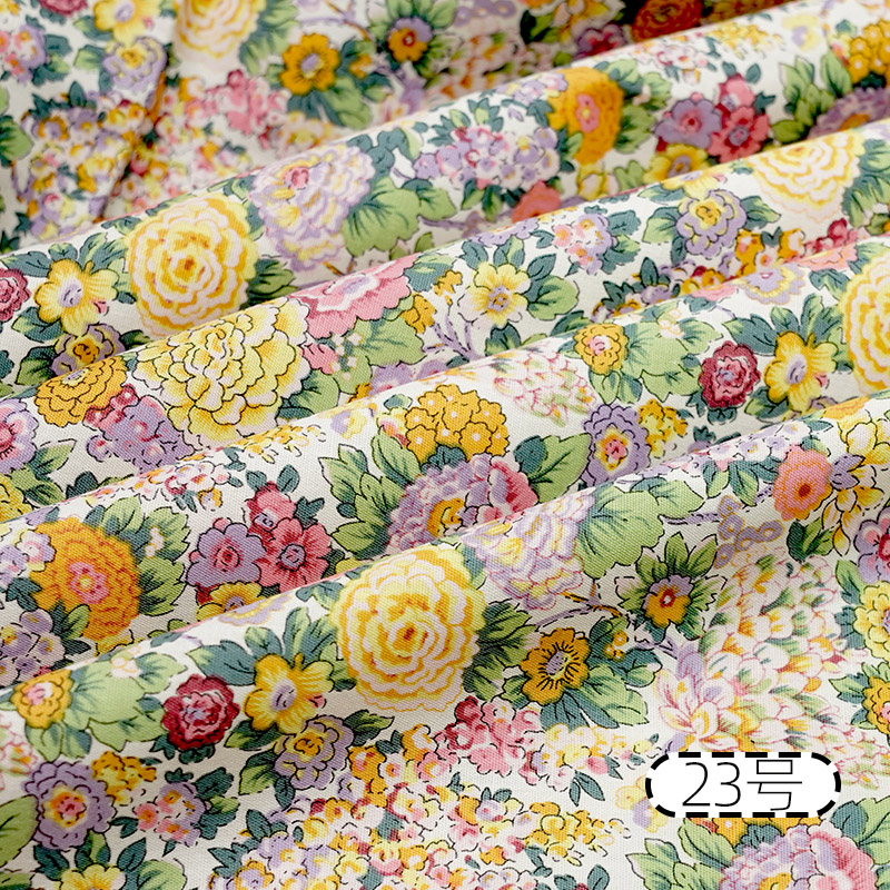 Bahan katun murni dicetak Idyl - Baby Clothing Organic ulasan dan harga