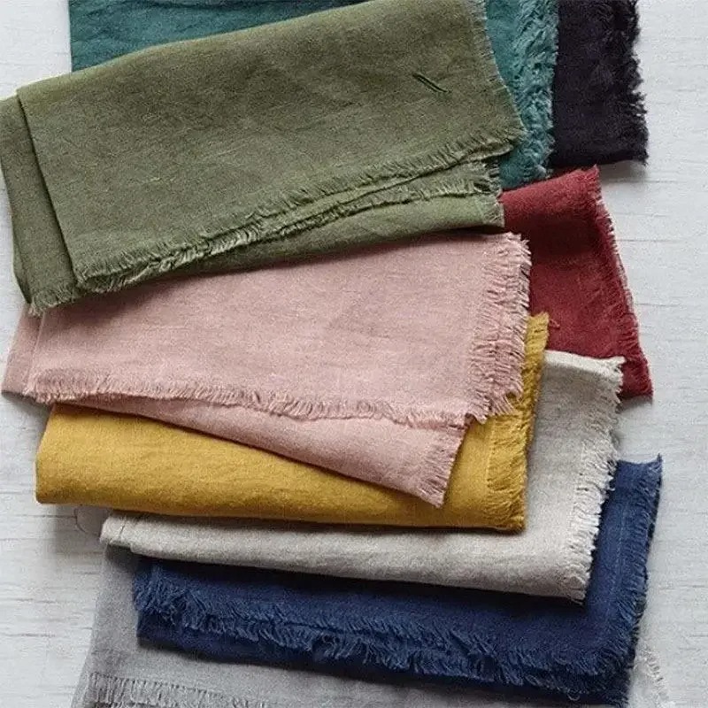 Kain Linen Murni 280Cm X 100Cm - Baby Clothing Organic ulasan dan harga