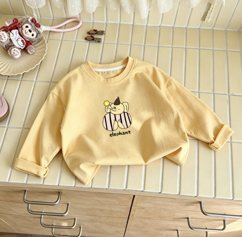Kaos Lengan Panjang Motif Gaja - Baby Clothing Elephant ulasan dan harga