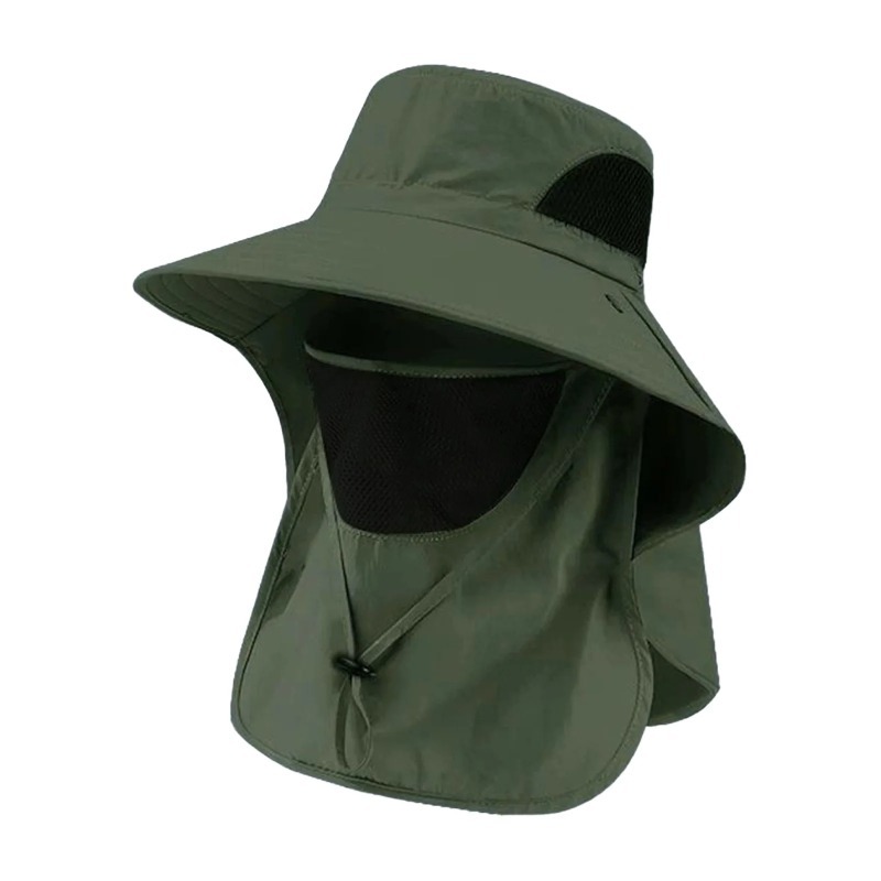Topi Memancing Poliester denga - Sun Hat Wide Brim ulasan dan harga