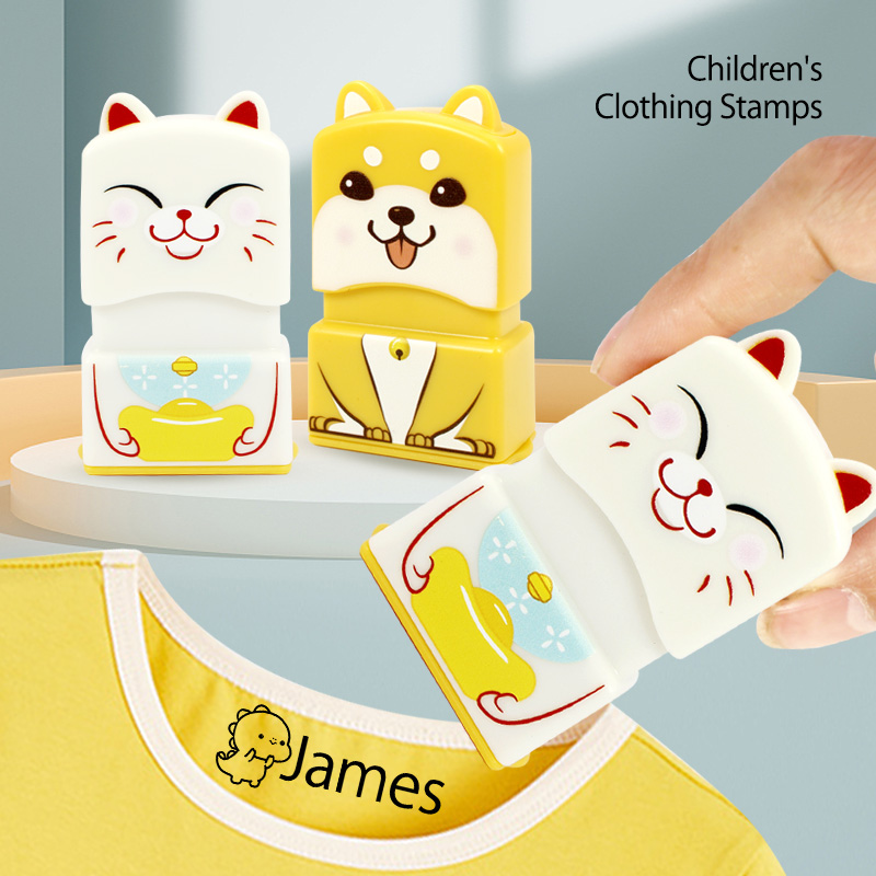 Stempel Nama Kustom Cat Tinta  - Baby Clothing Name ulasan dan harga